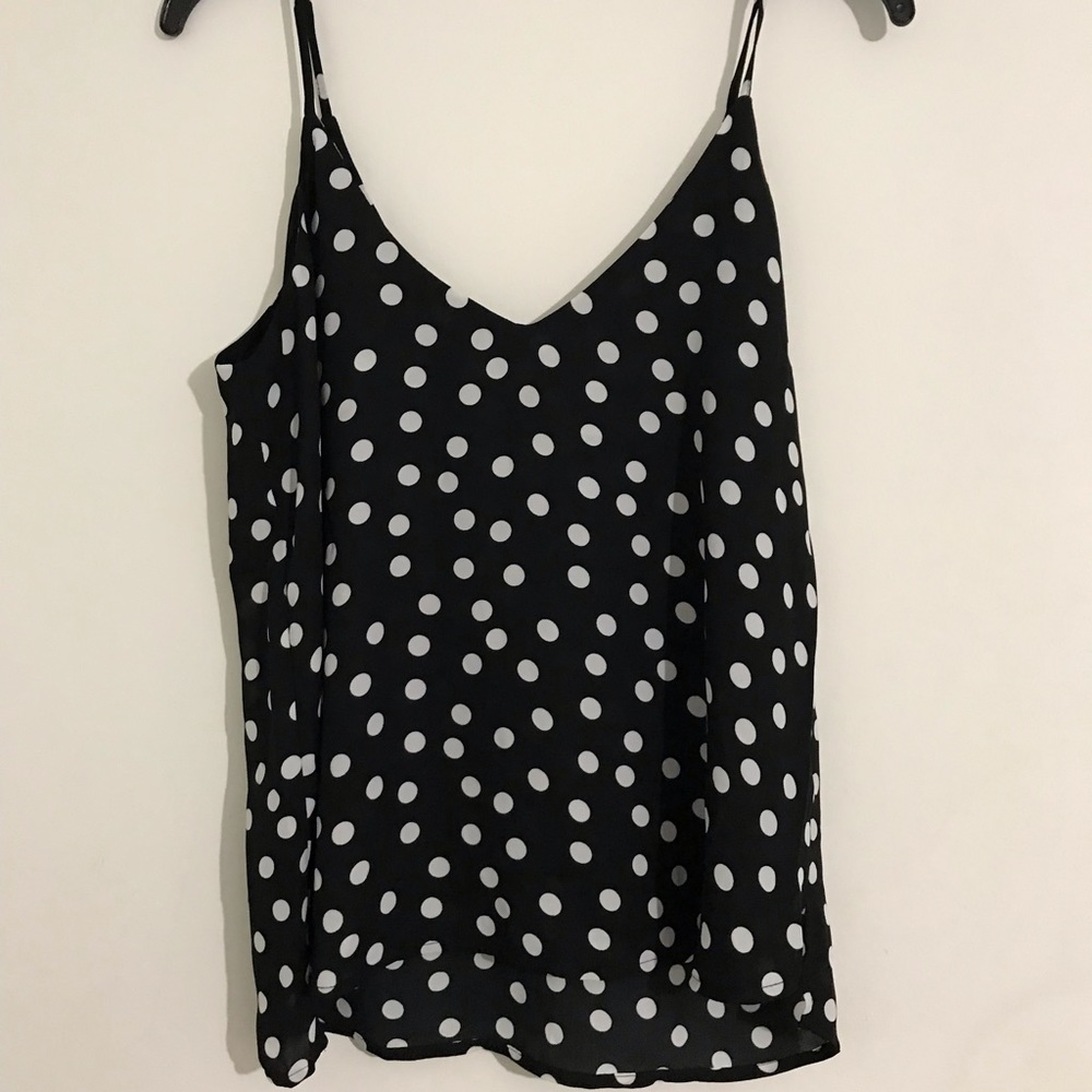 Polka dot tank